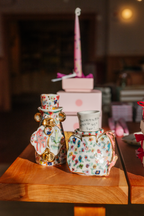 Dominique Ostuni Hand Built Candle Holders