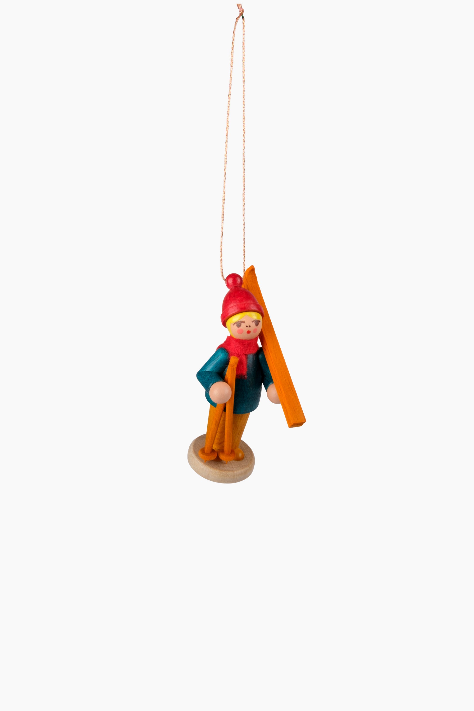 Wooden Winter Children Ornaments