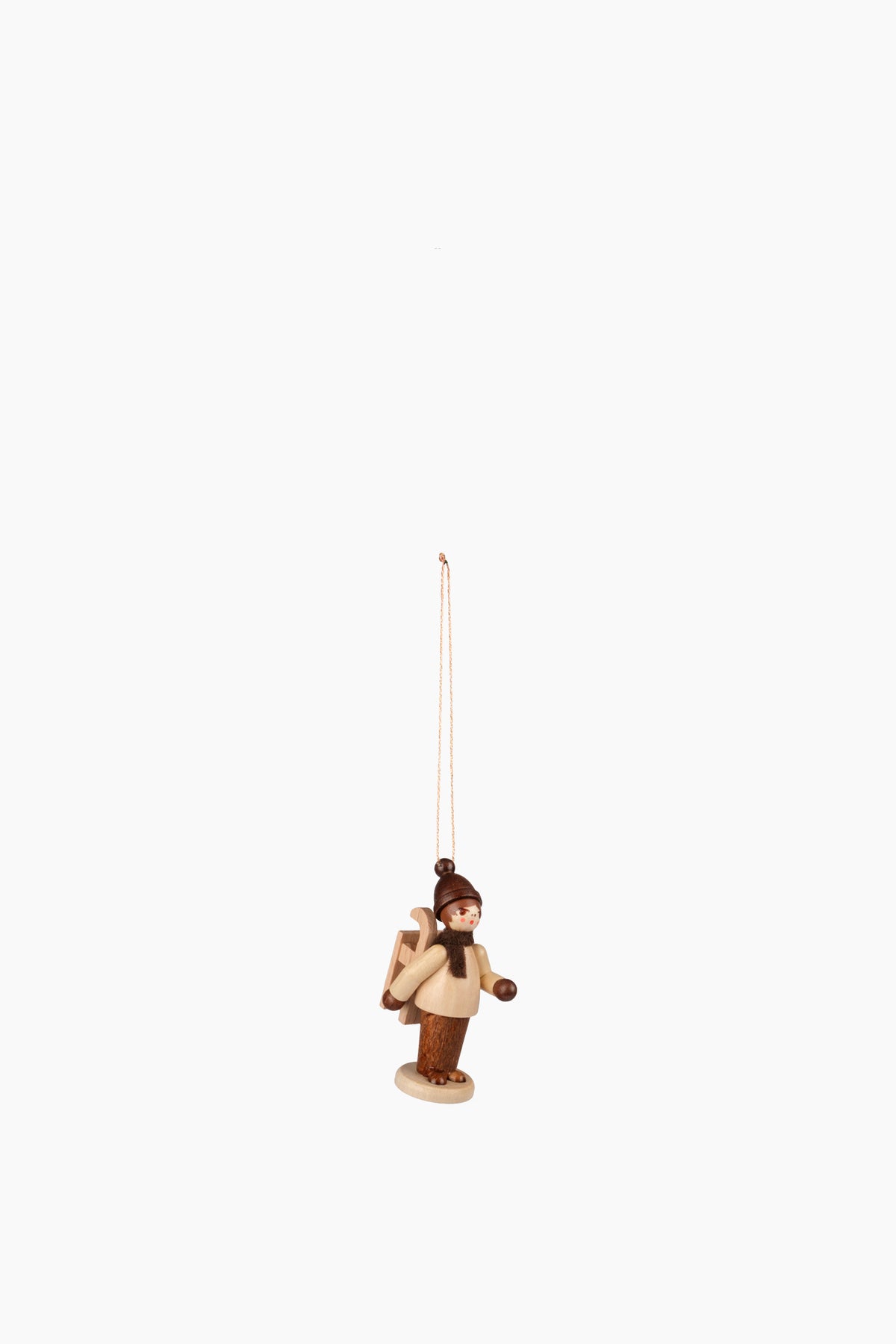 Wooden Winter Children Ornaments