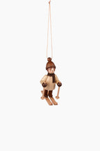 Wooden Winter Children Ornaments