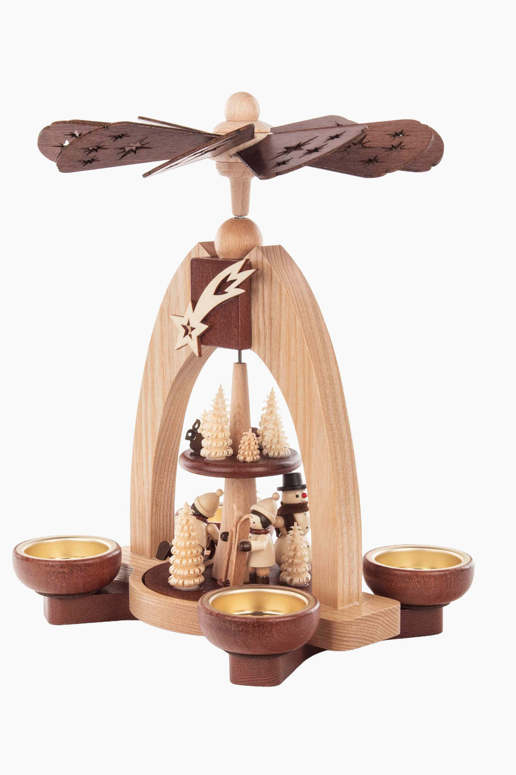 Tea Light Pyramid | Winter Children