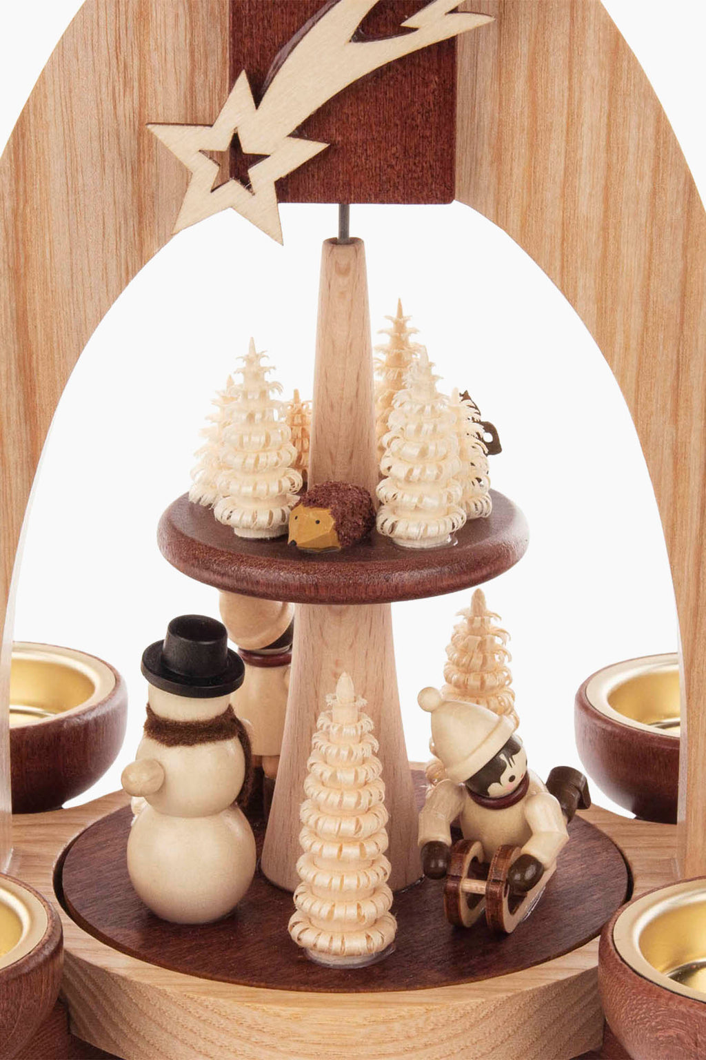 Tea Light Pyramid | Winter Children