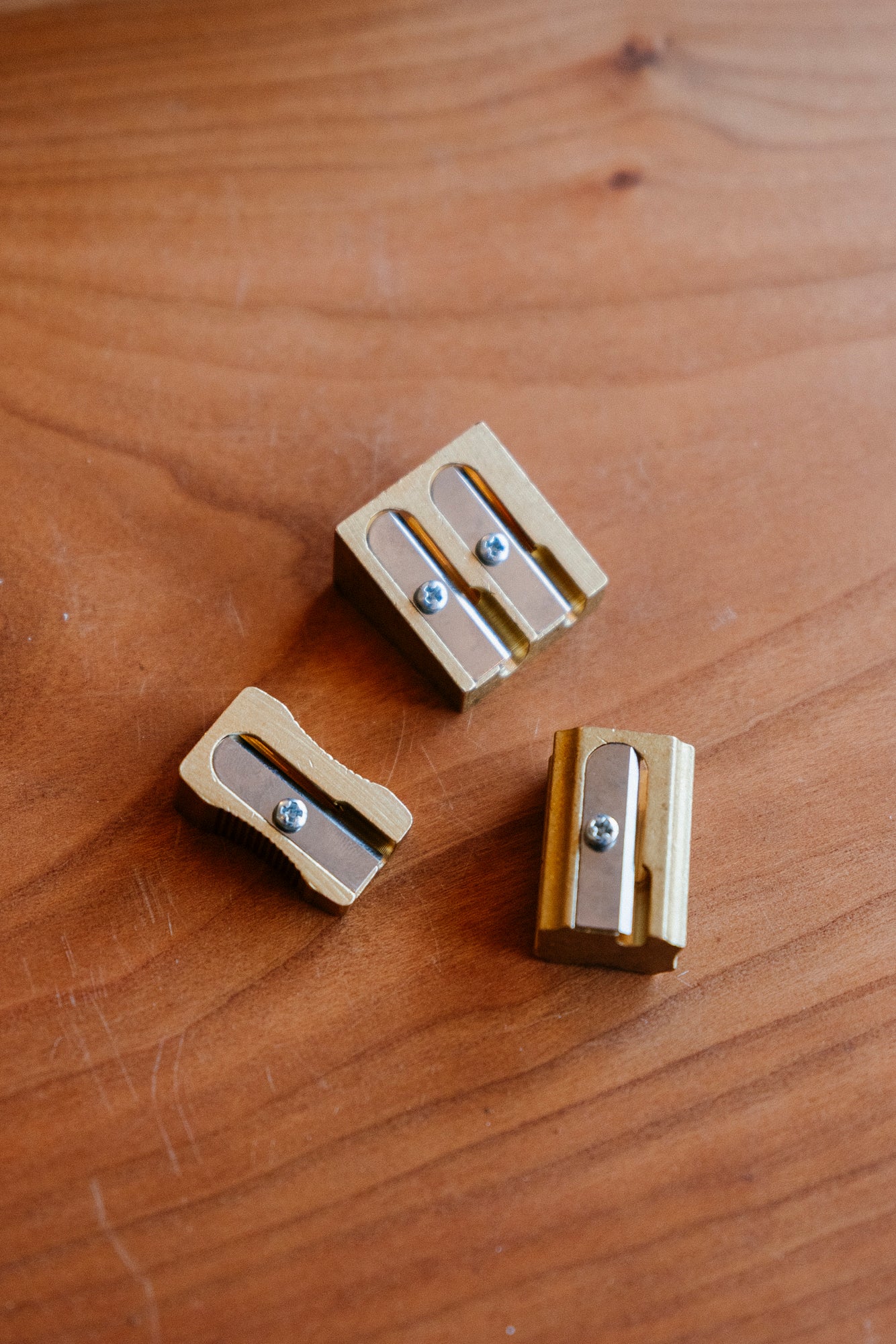 Block Brass Sharpener