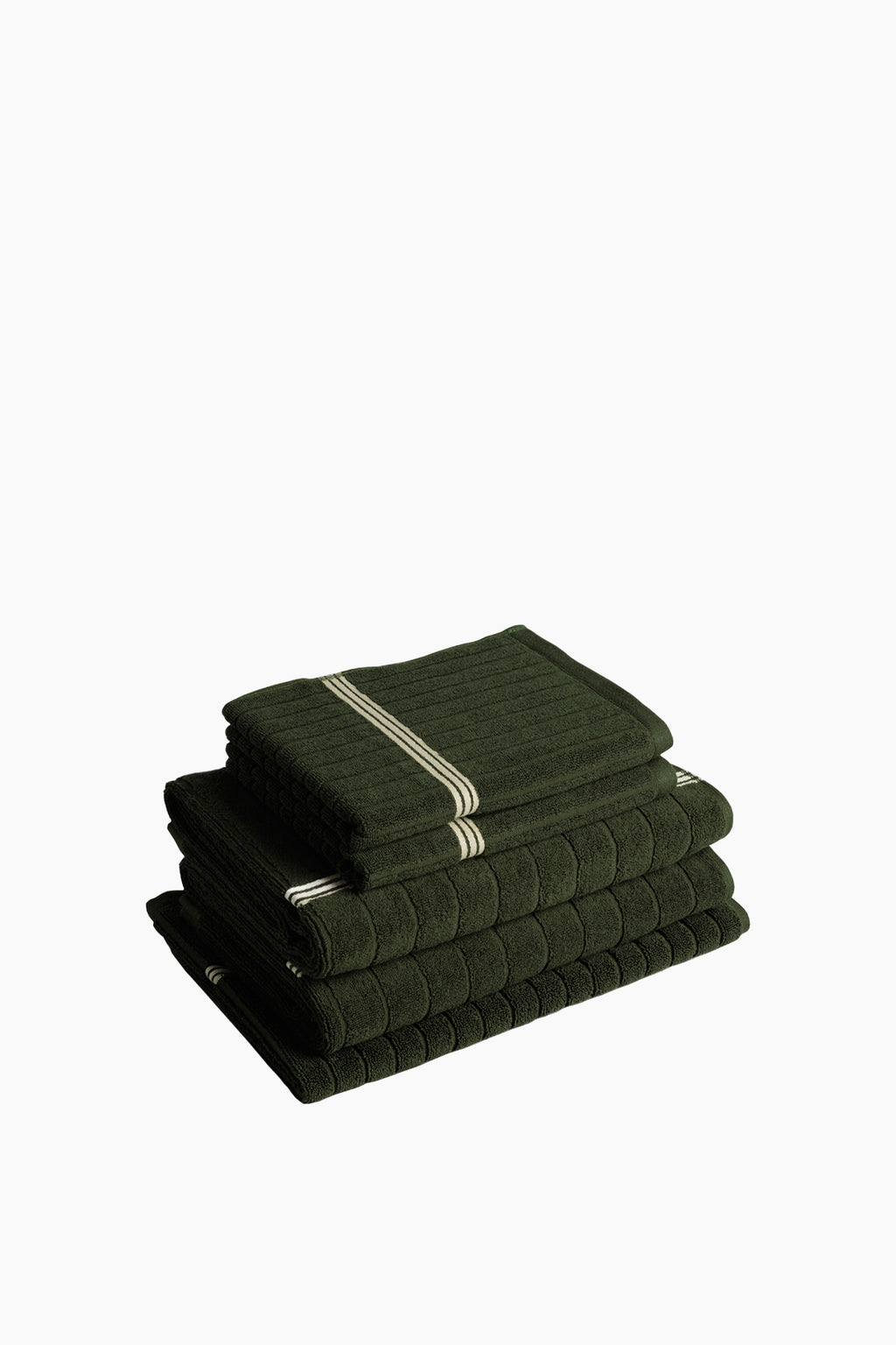 Organic Cotton Underwood Towels | Moss