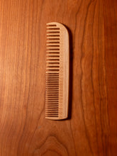 Load image into Gallery viewer, 7&quot; Wooden Hair Comb
