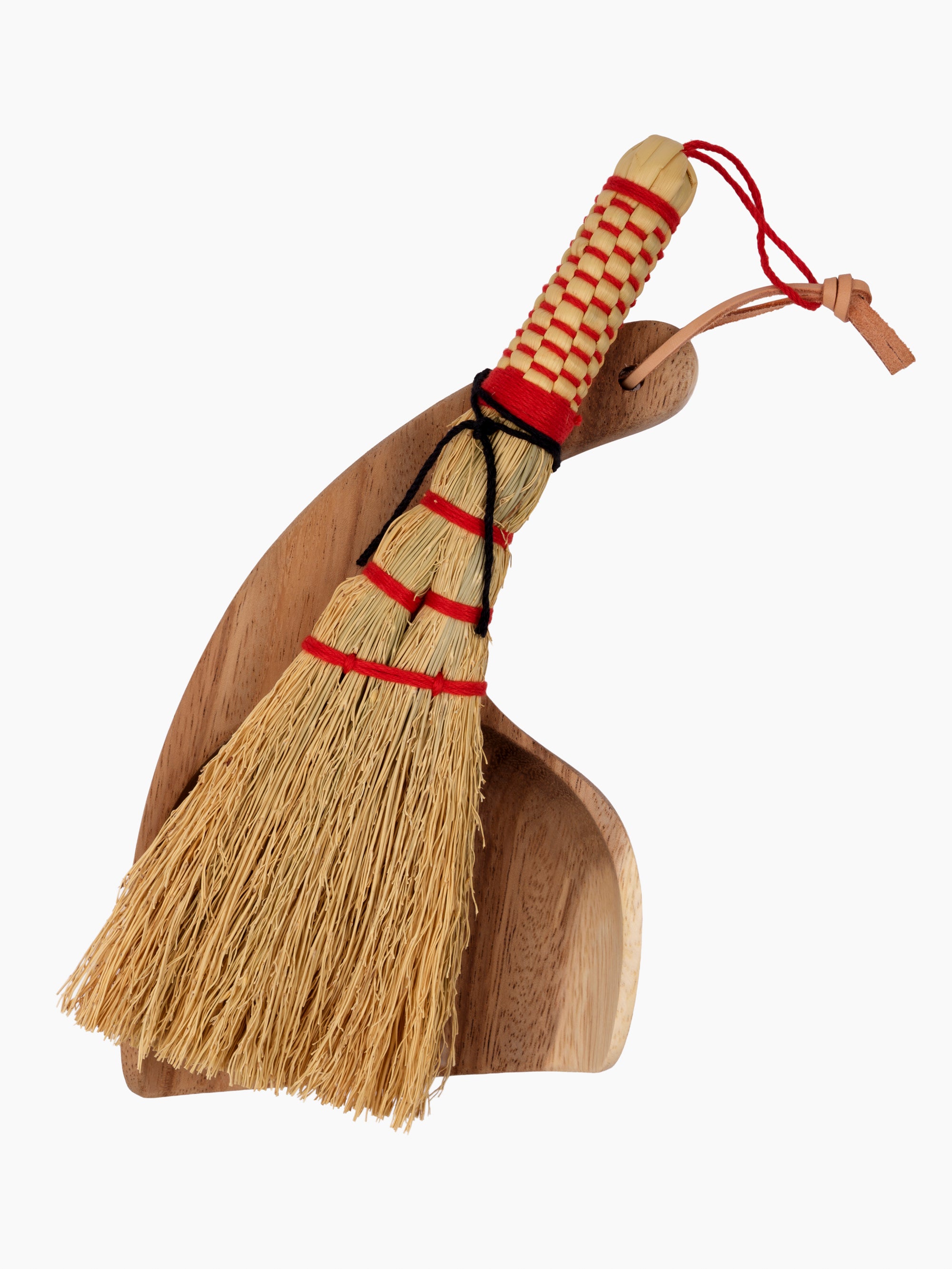 Sorghum Hand Broom & Dustpan