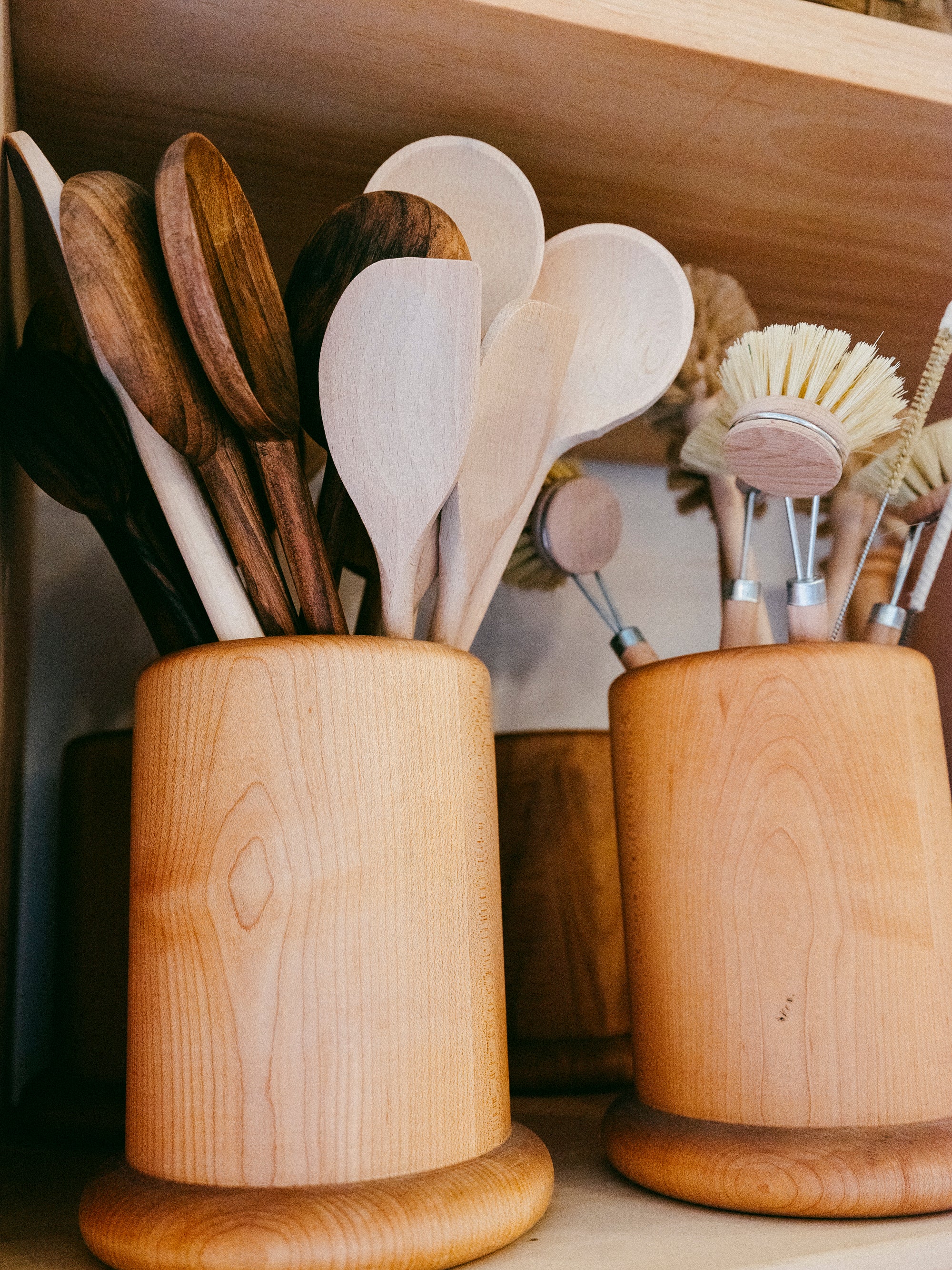 Round Wooden Spoon