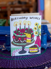 Load image into Gallery viewer, Birthday Cake Wishes Card
