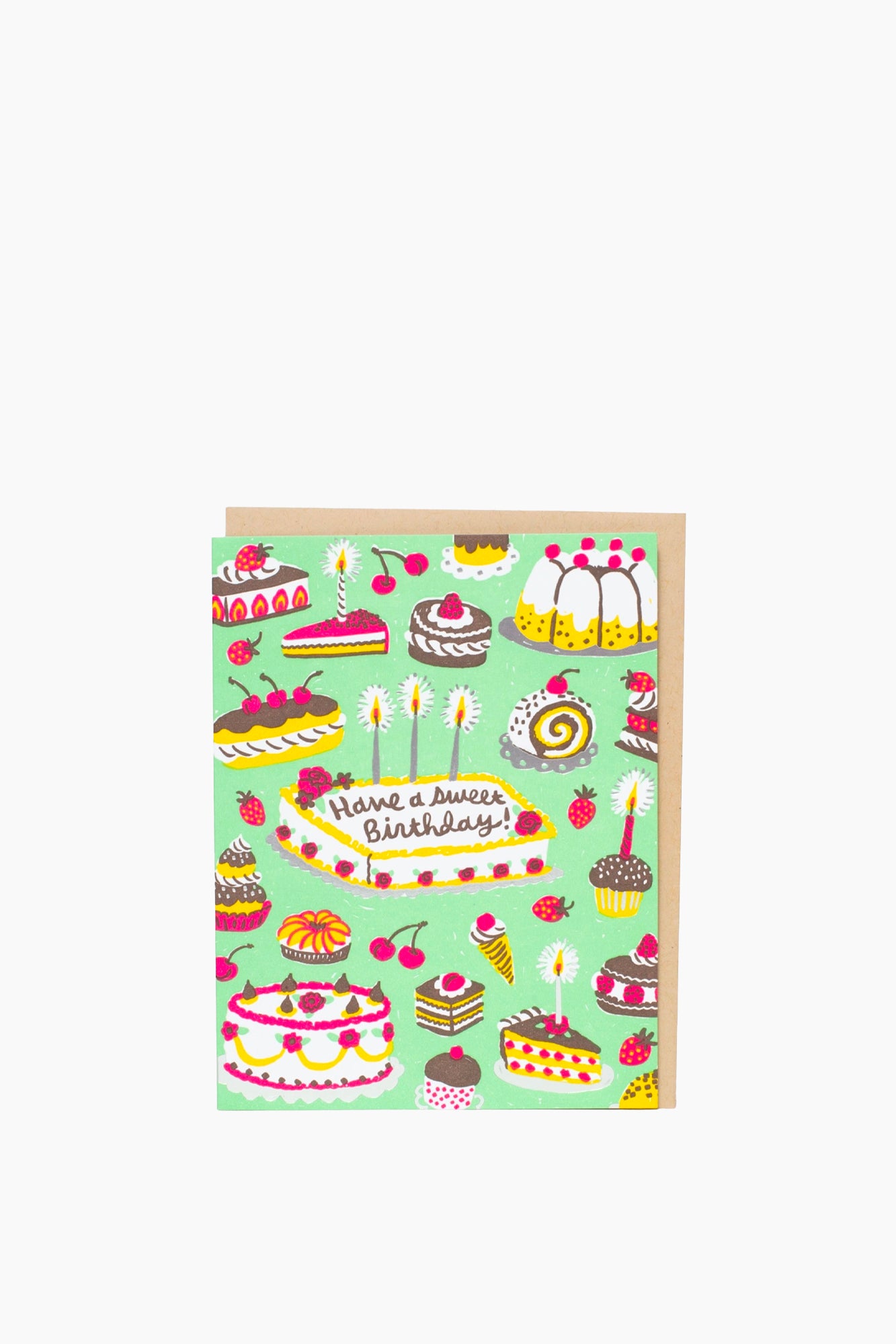 Birthday Sweets Spread Card