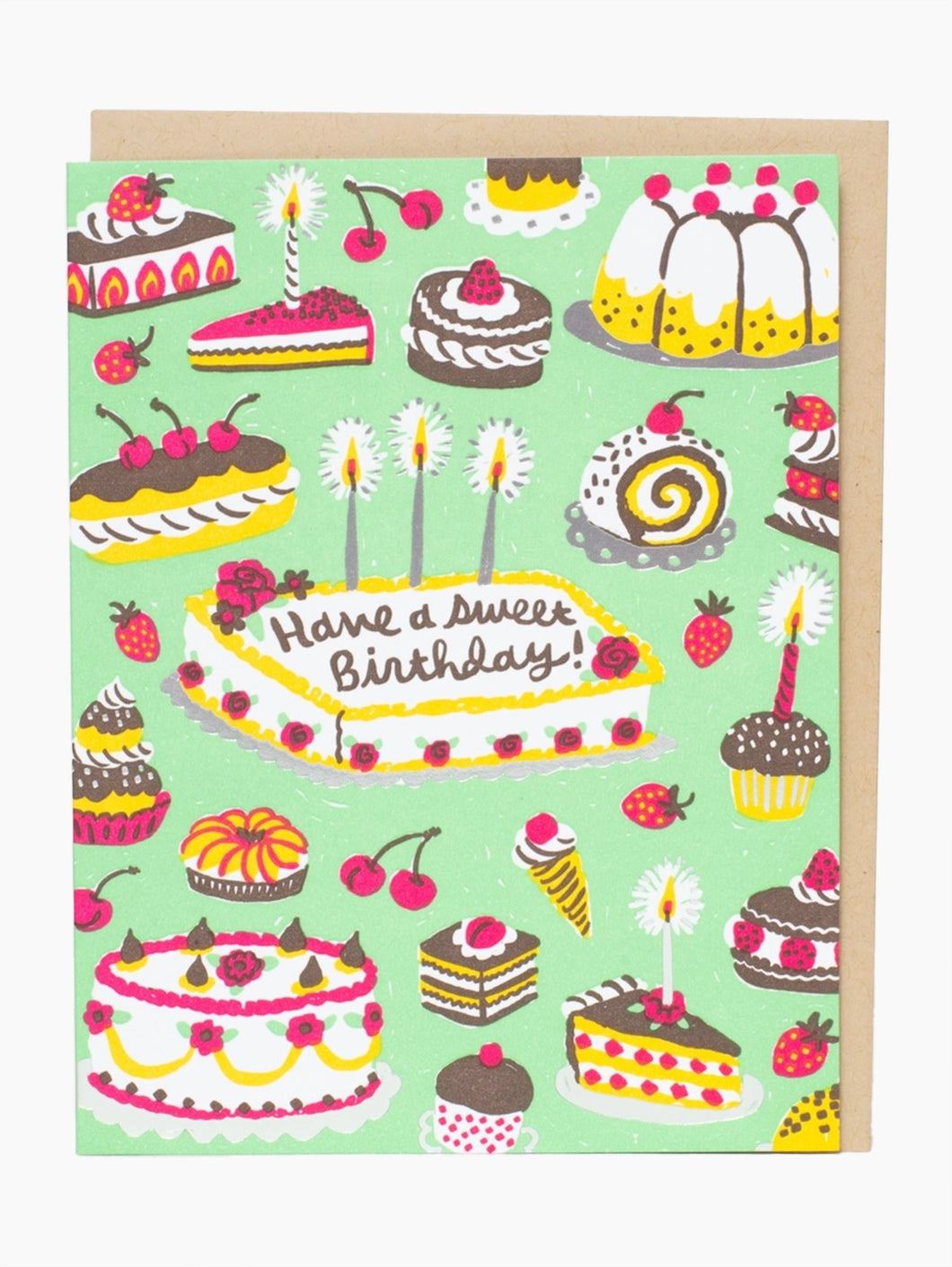 Birthday Sweets Spread Card