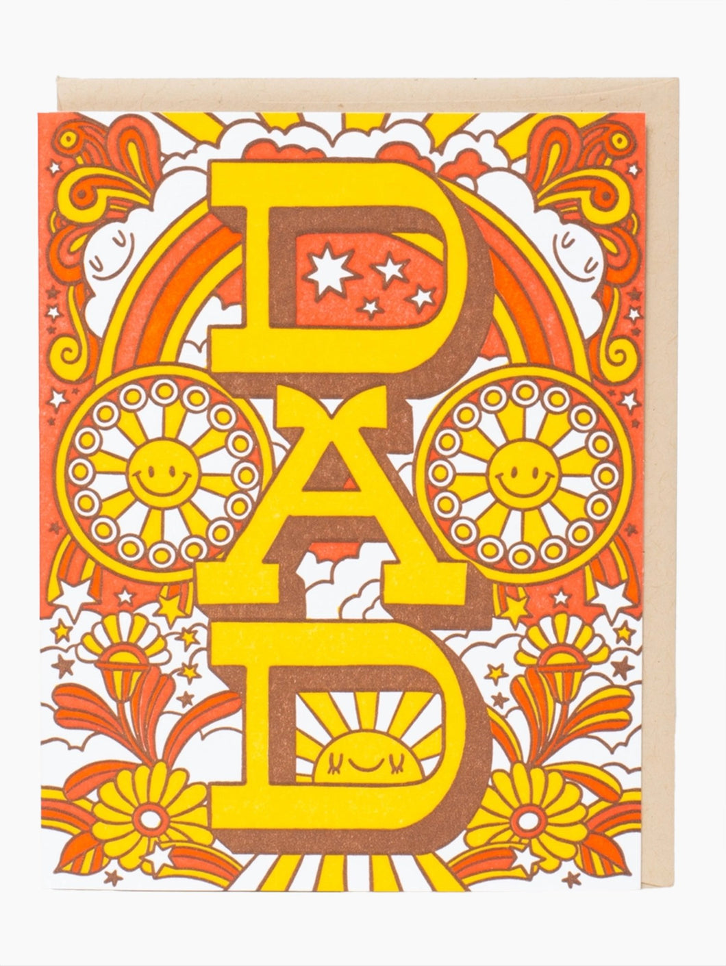 Groovy Father's Day Card