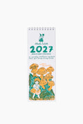2027 Gnomes and Mushrooms Tear-Off Postcard Wall Calendar