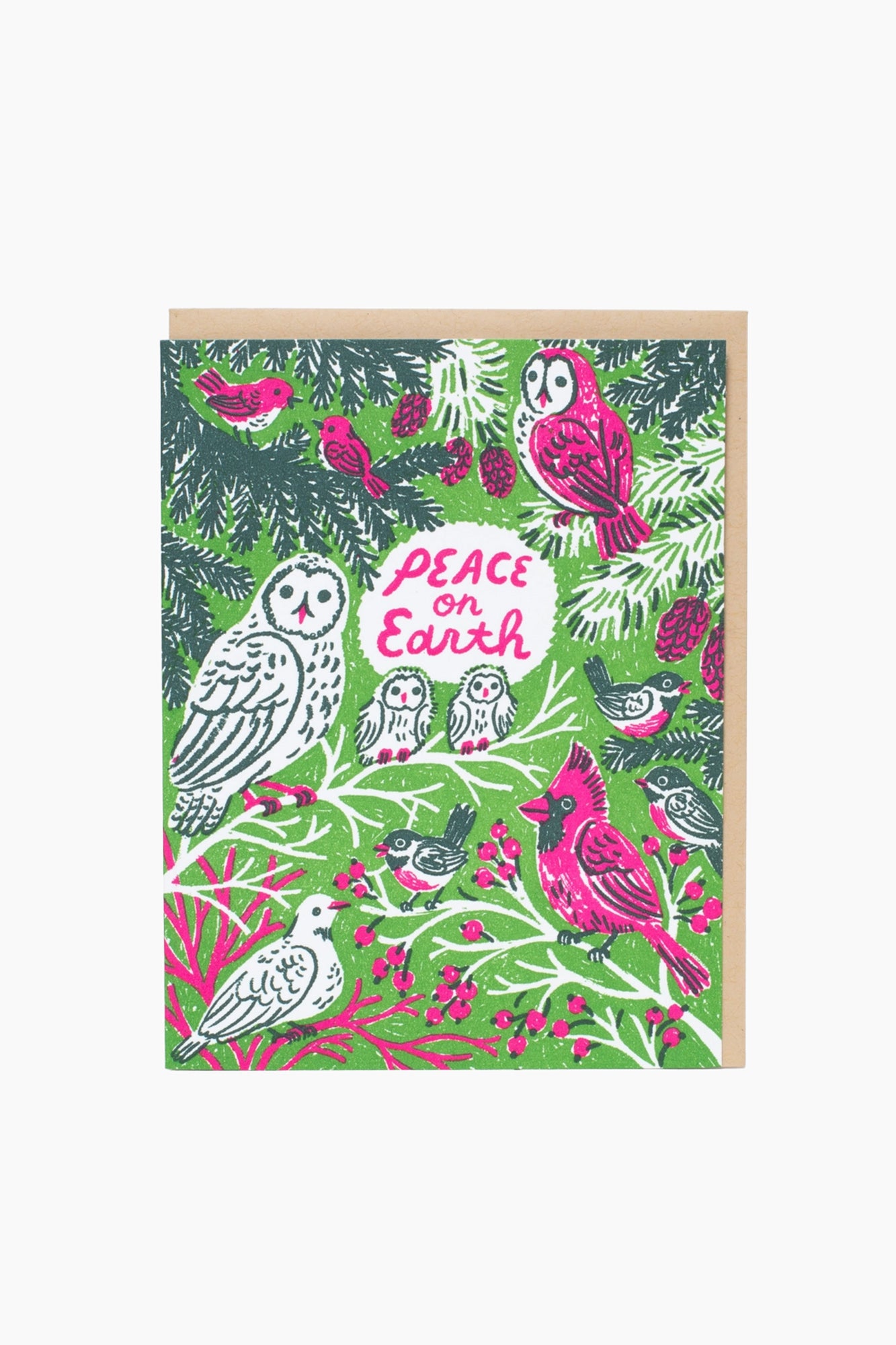 Peace Birds Holiday Card