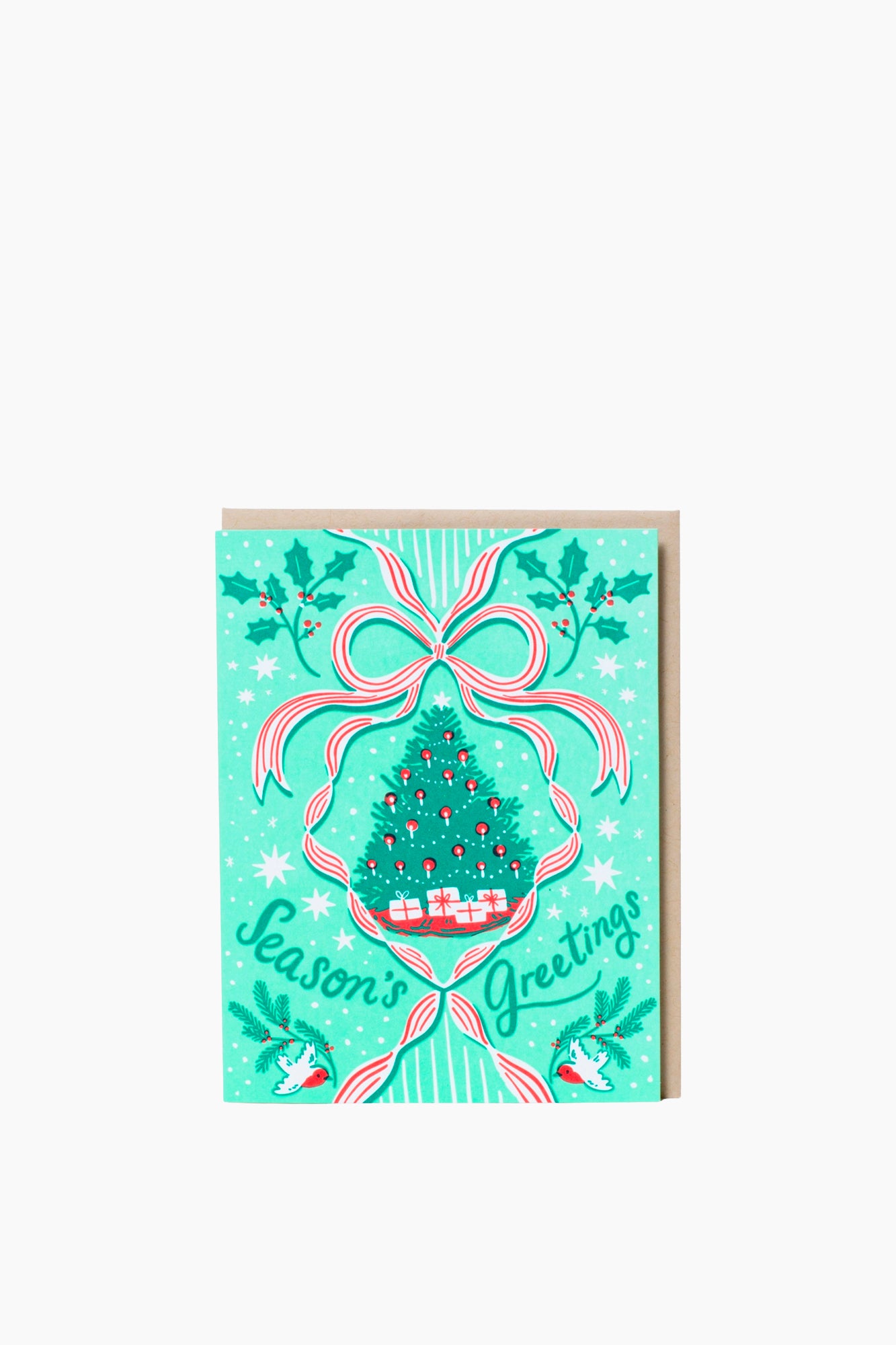 Vintage Tree Holiday Card