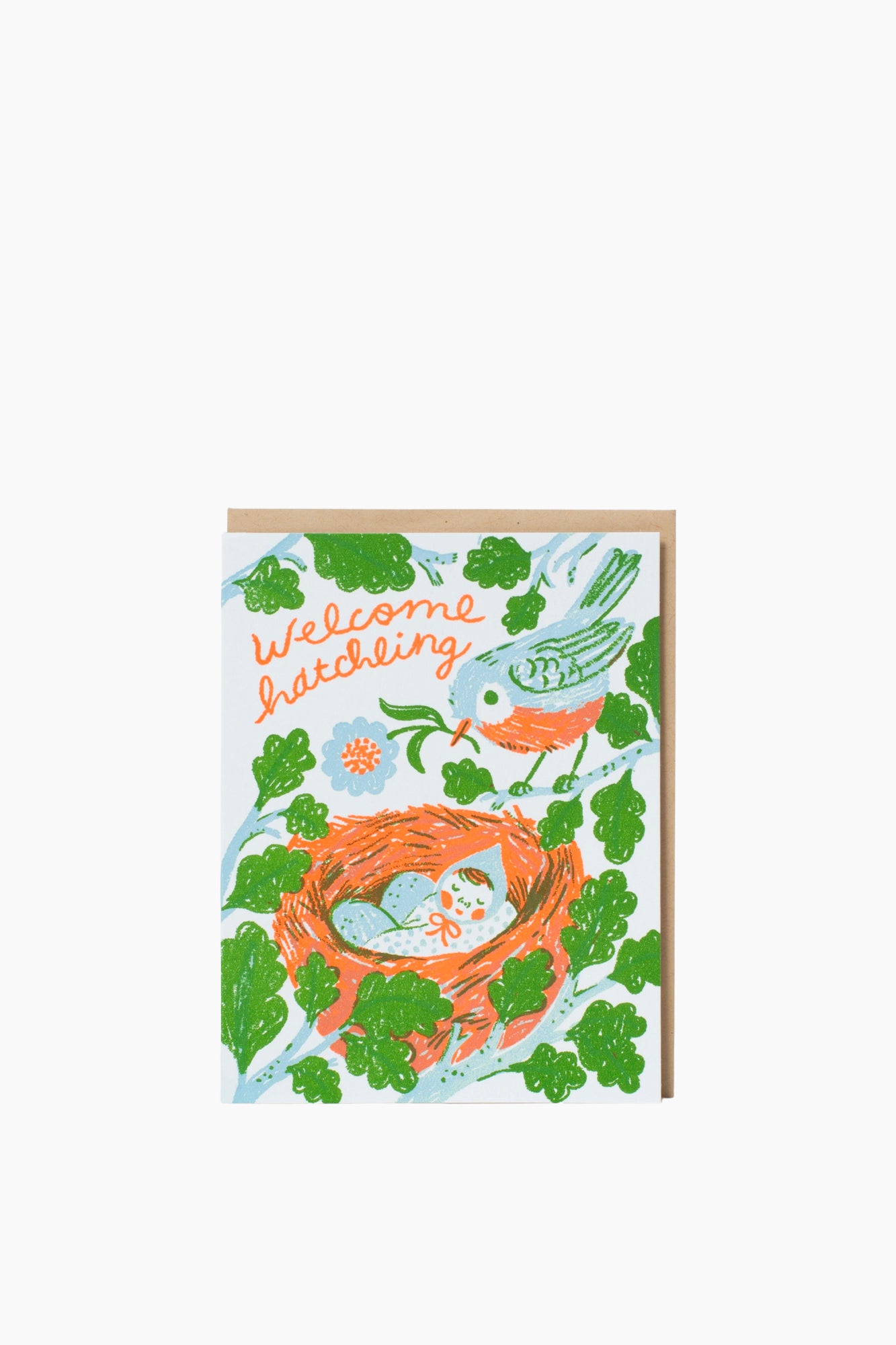 Welcome Hatchling Baby Card