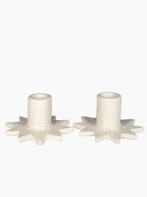 Load image into Gallery viewer, Estrella Candleholders (Cream) Set of 2
