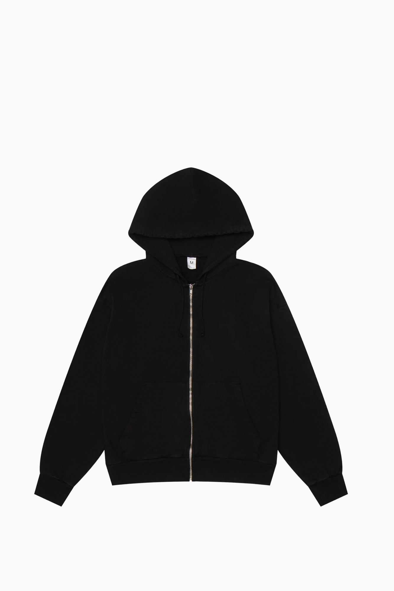 Trash Zip Up Hoodie | Black