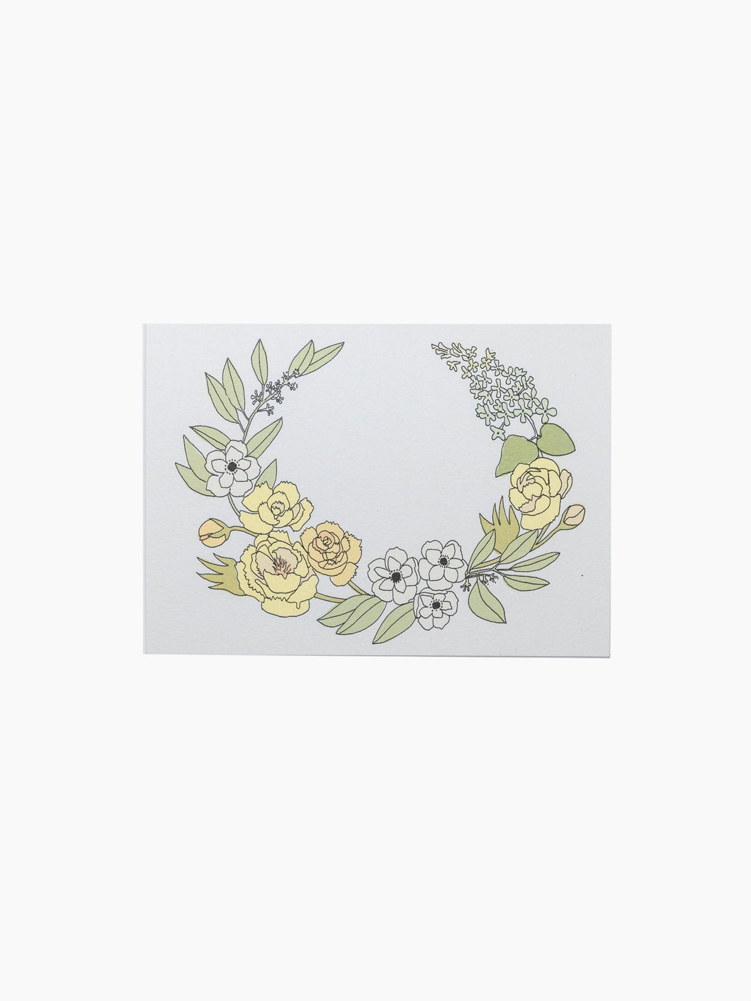 Yellow Laurel Card