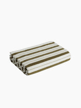 Load image into Gallery viewer, Organic Cotton Lake House Stripe Towels | Caper &amp; Chalk
