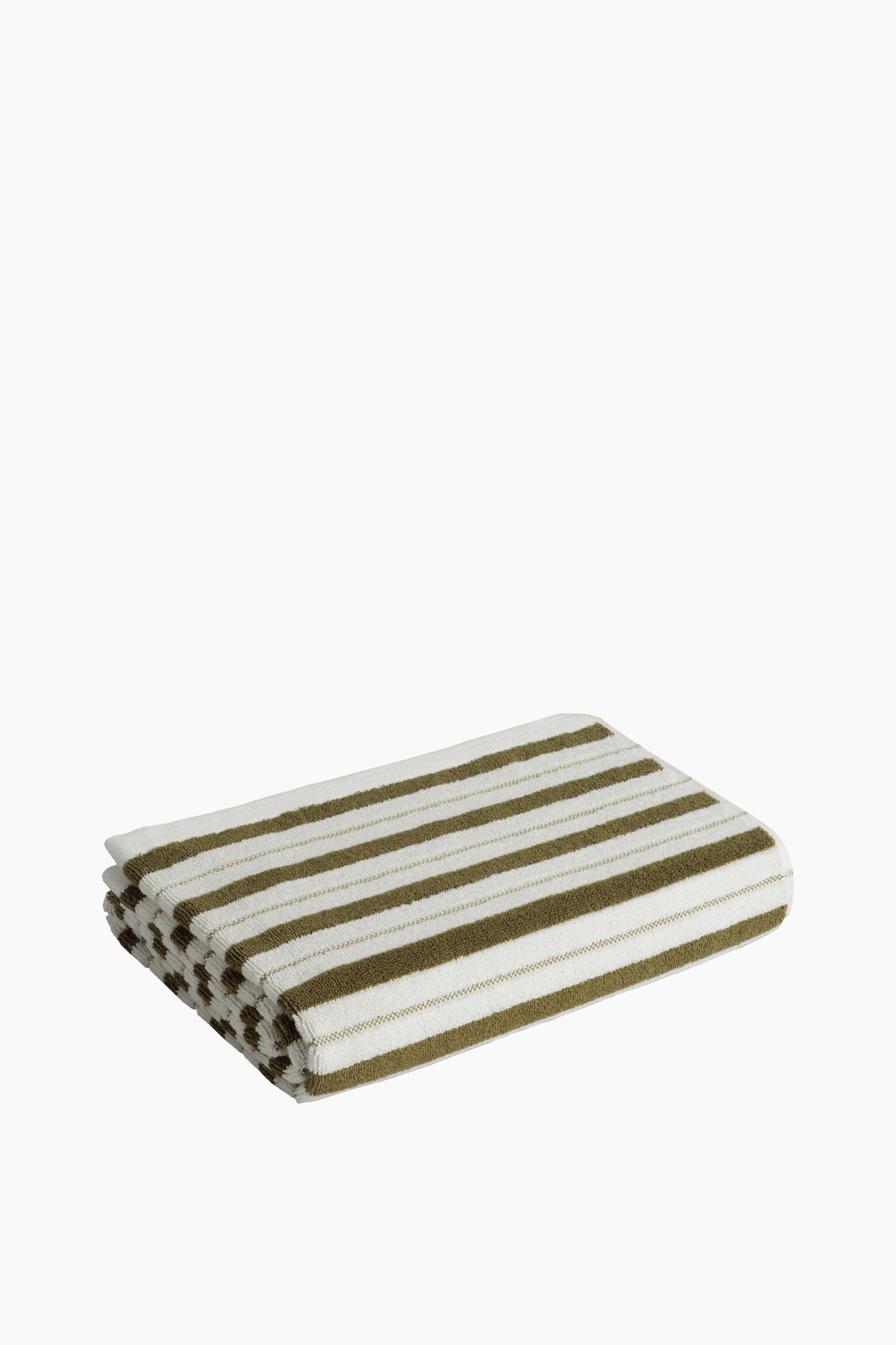 Organic Cotton Lake House Stripe Towels | Caper & Chalk