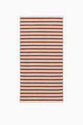 Organic Cotton Lake House Stripe Towels | Fuyu & Chalk