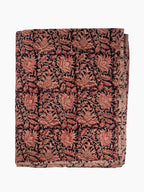 Adah Hand Block Printed Coverlet | Kesar