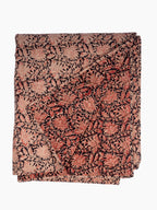 Adah Hand Block Printed Coverlet | Kesar