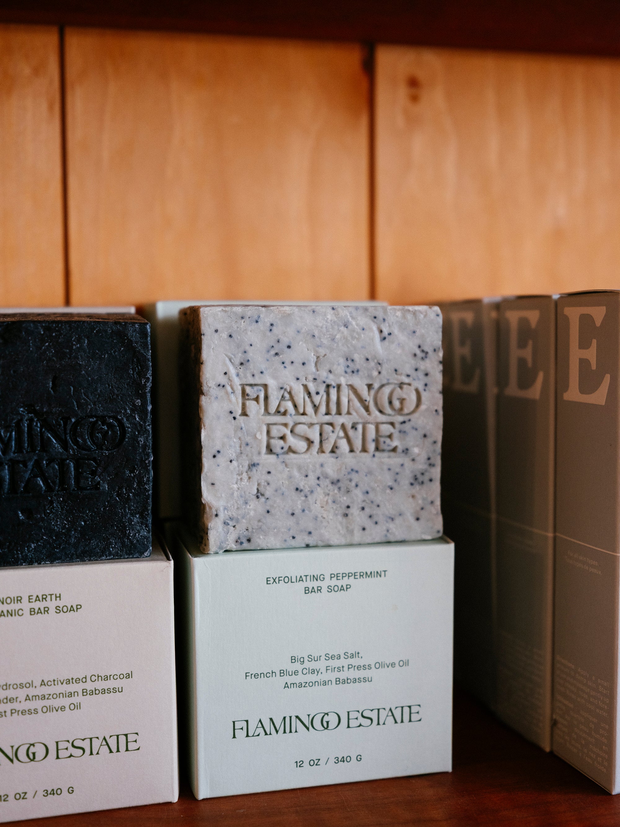 Exfoliating Peppermint Soap Brick