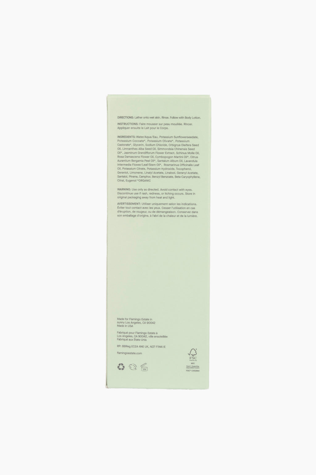 Jasmine Damask Rose Body Wash