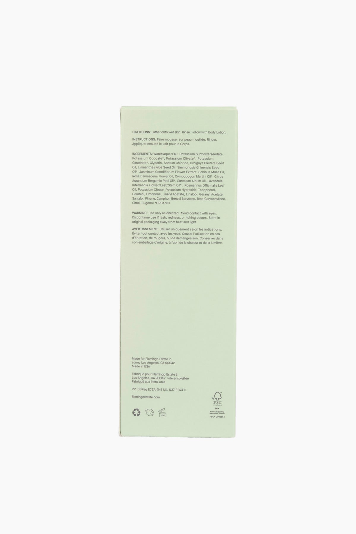 Jasmine Damask Rose Body Wash