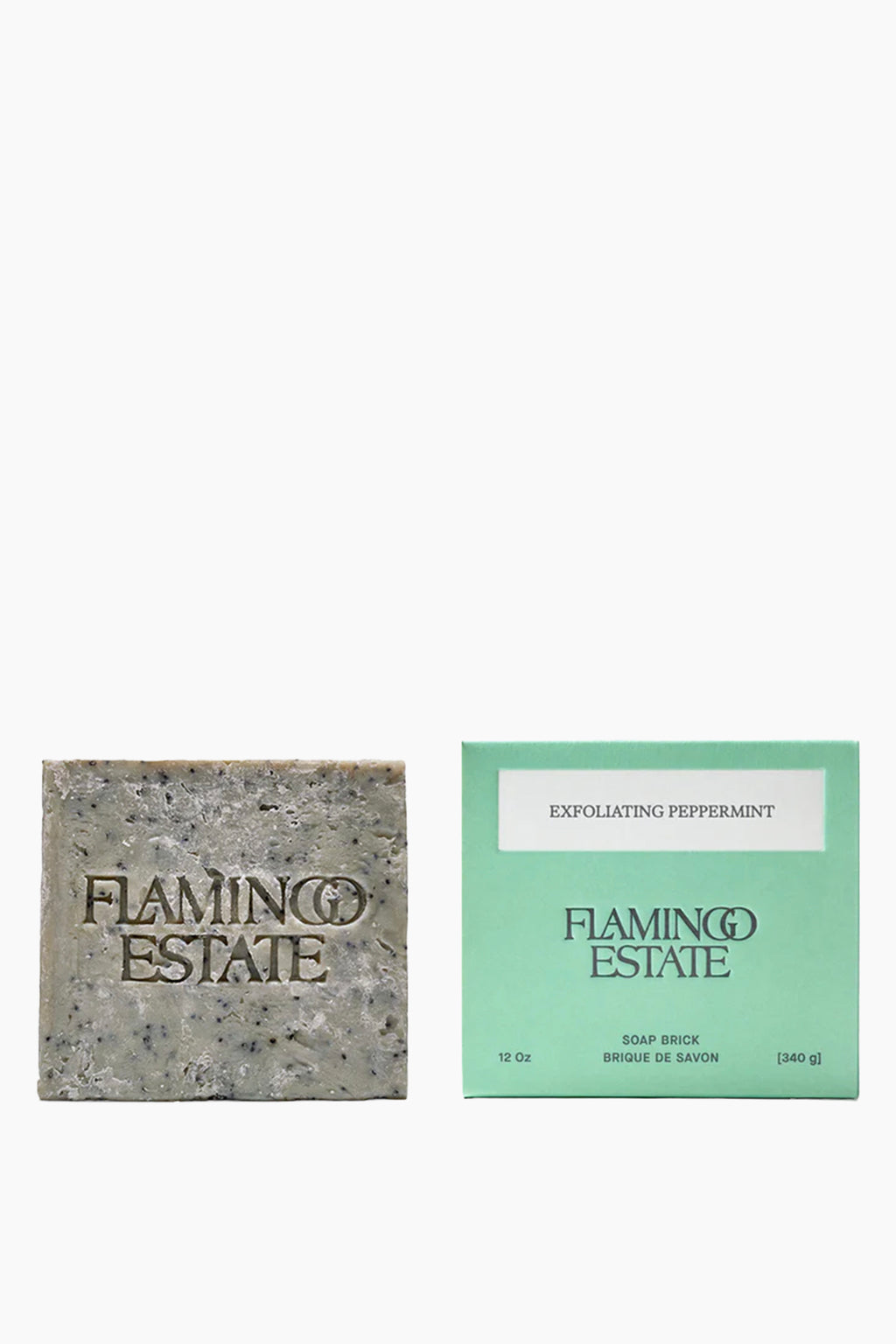 Exfoliating Peppermint Soap Brick