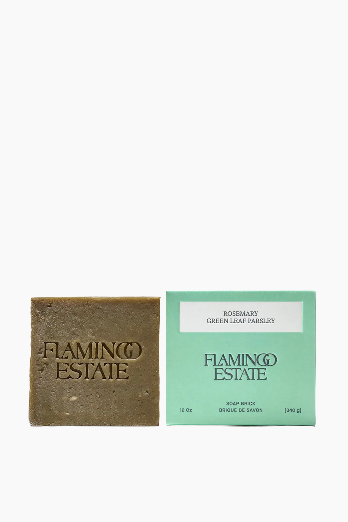 Rosemary Green Leaf Parsley Soap Brick