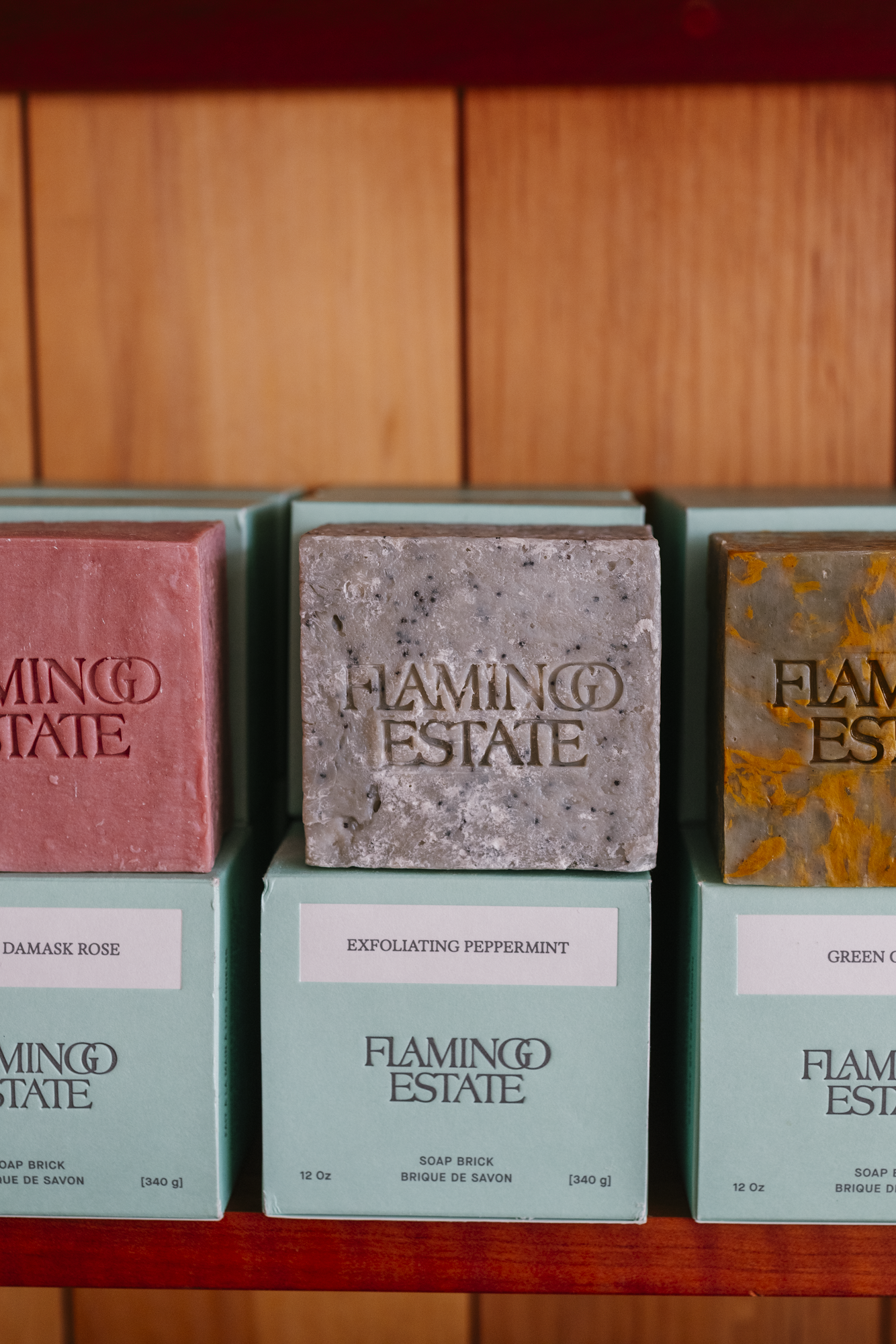 Exfoliating Peppermint Soap Brick