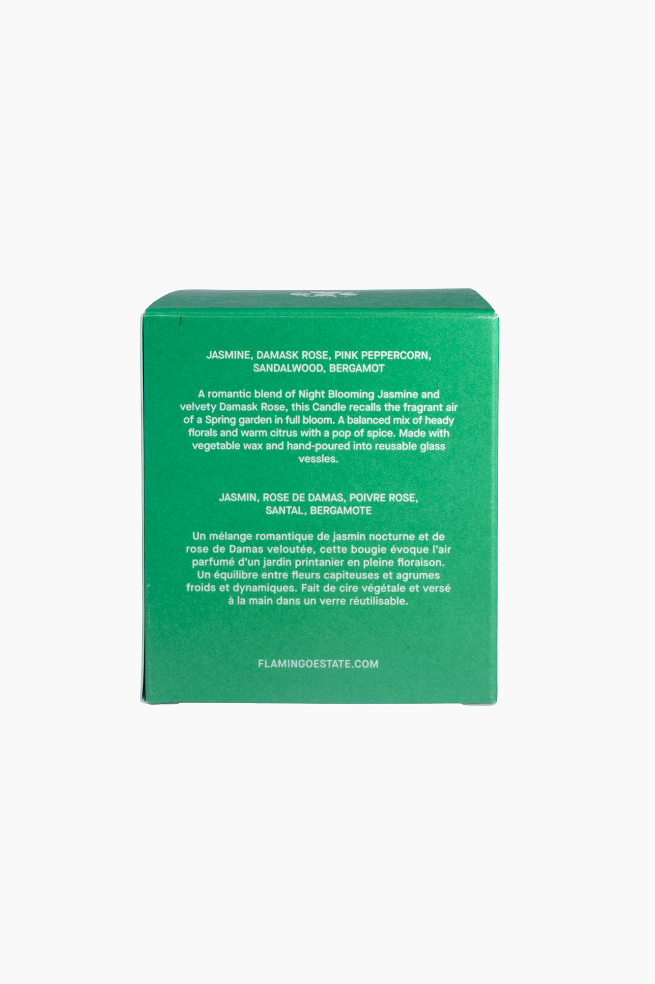 Night Blooming Jasmine & Damask Rose Candle