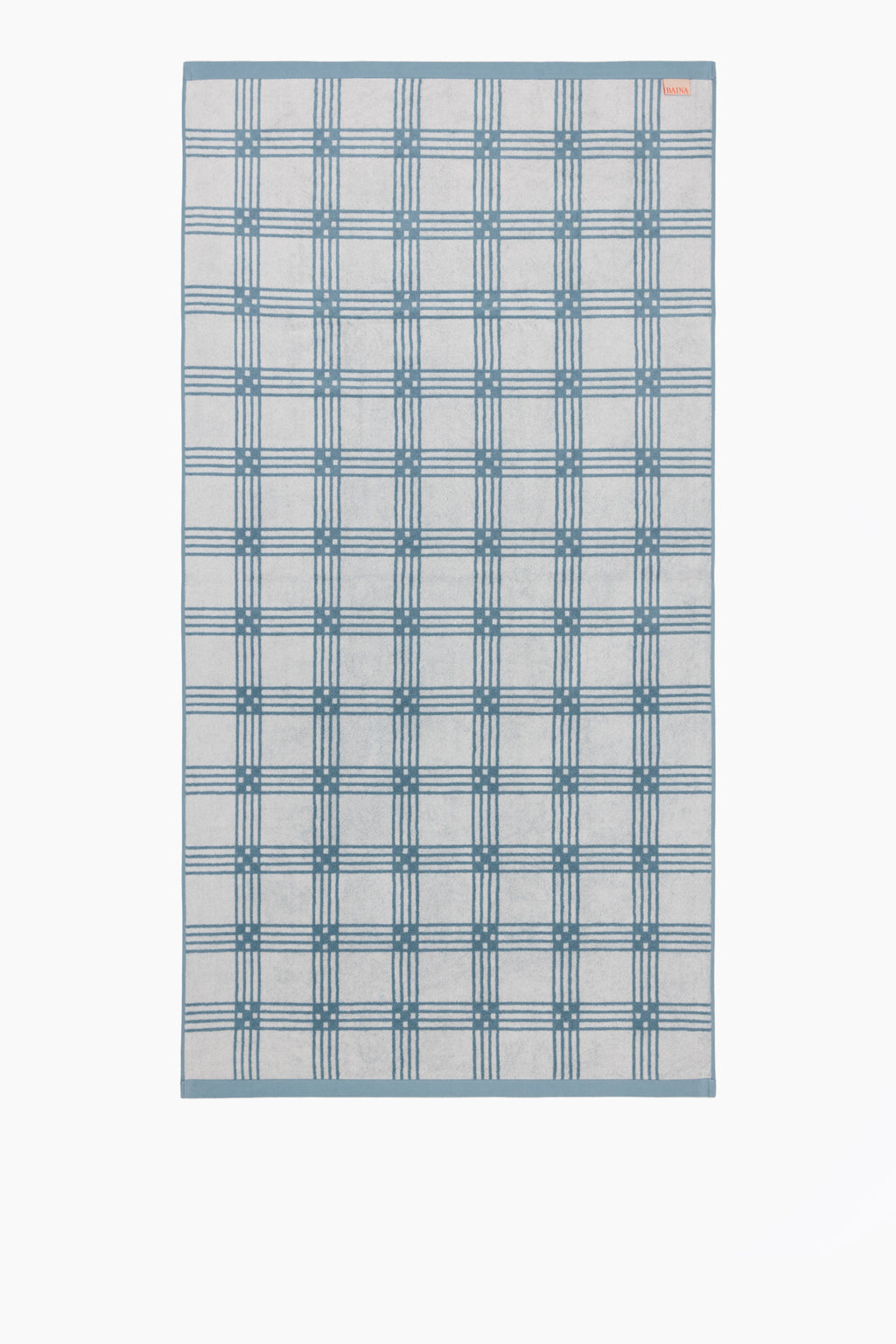 Organic Cotton Modern Tartan Towels | Celeste & Chalk