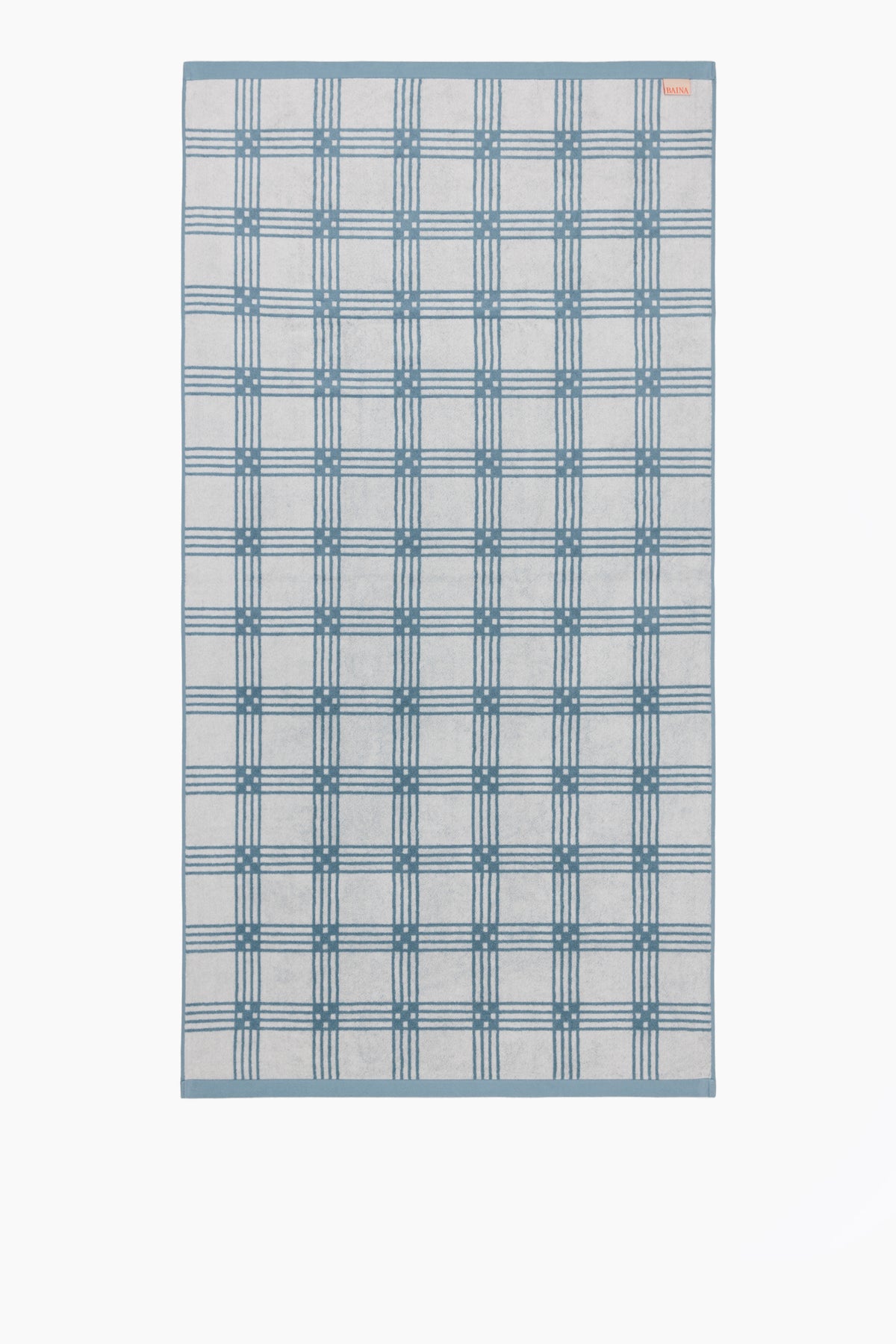 Organic Cotton Modern Tartan Towels | Celeste & Chalk