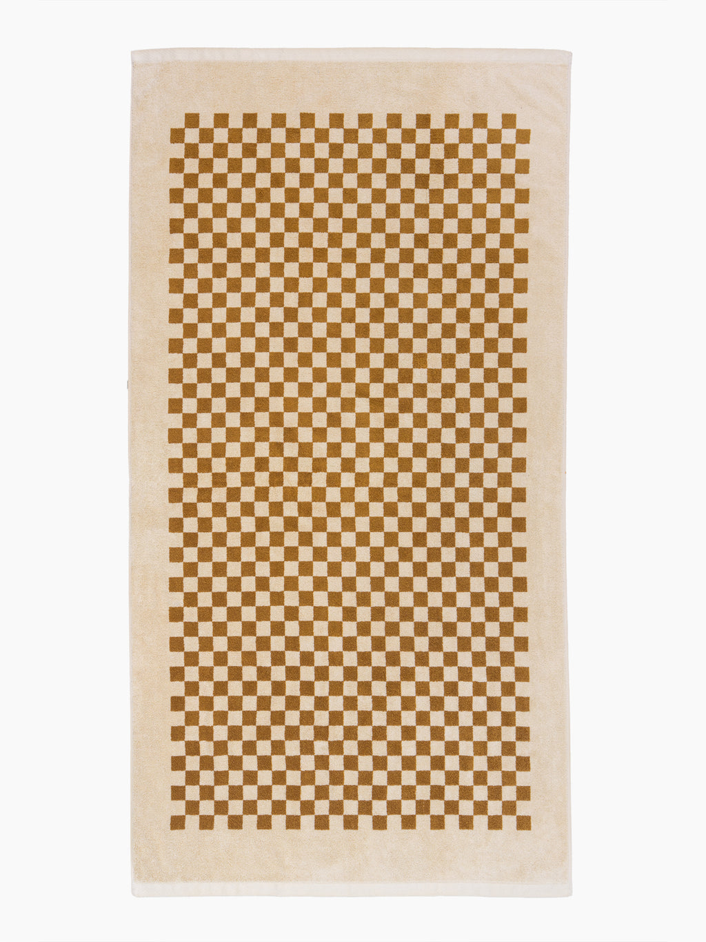 Organic Cotton Grid Towel | Cedar & Sand