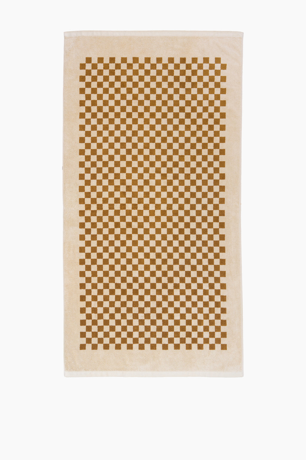 Organic Cotton Grid Towel | Cedar & Sand