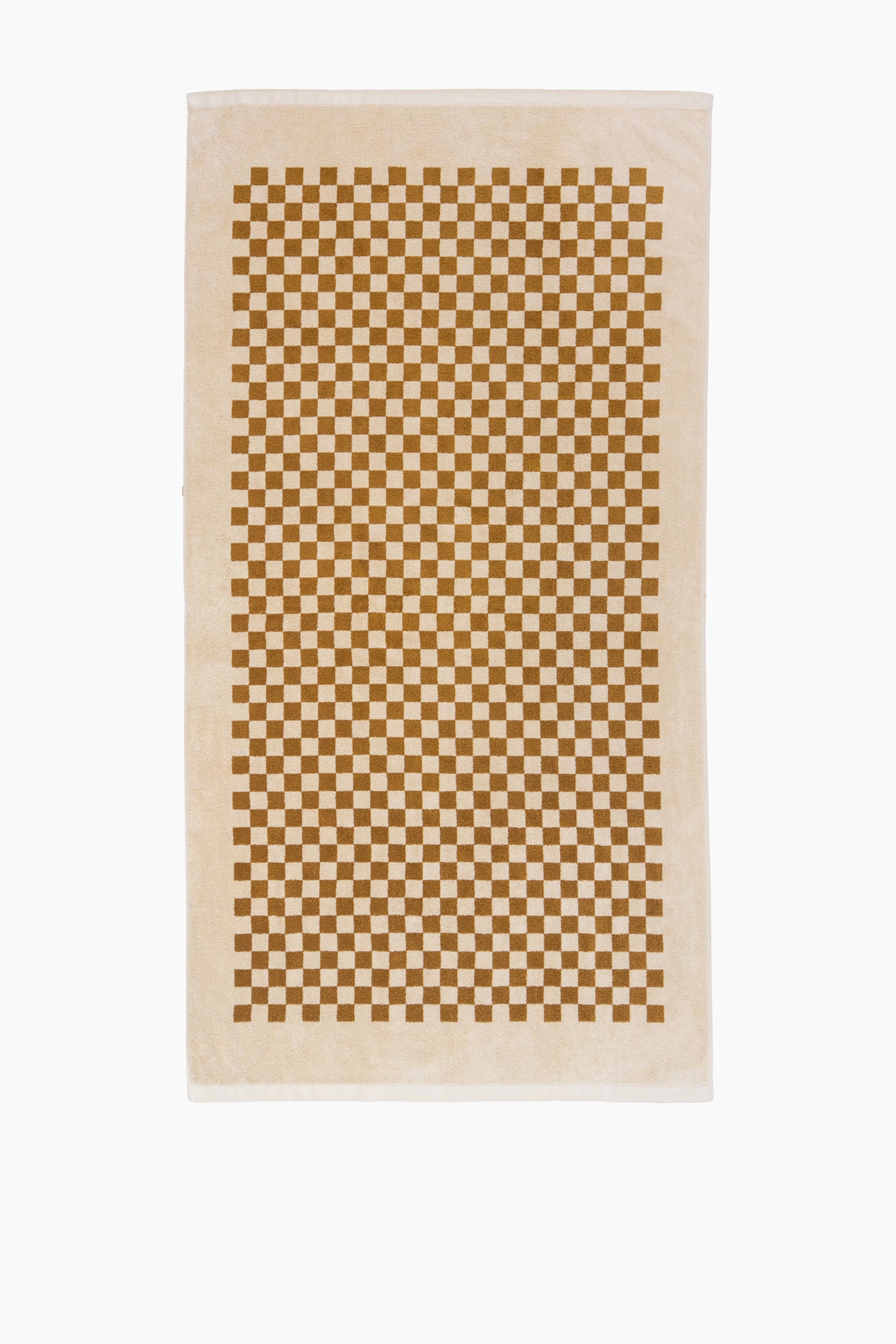 Organic Cotton Grid Towel | Cedar & Sand