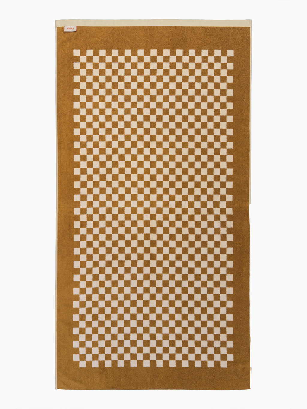 Organic Cotton Grid Towel | Cedar & Sand
