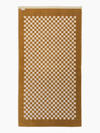 Organic Cotton Grid Towel | Cedar & Sand