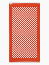 Load image into Gallery viewer, Organic Cotton Grid Towels | Paloma Sun &amp; Ecru
