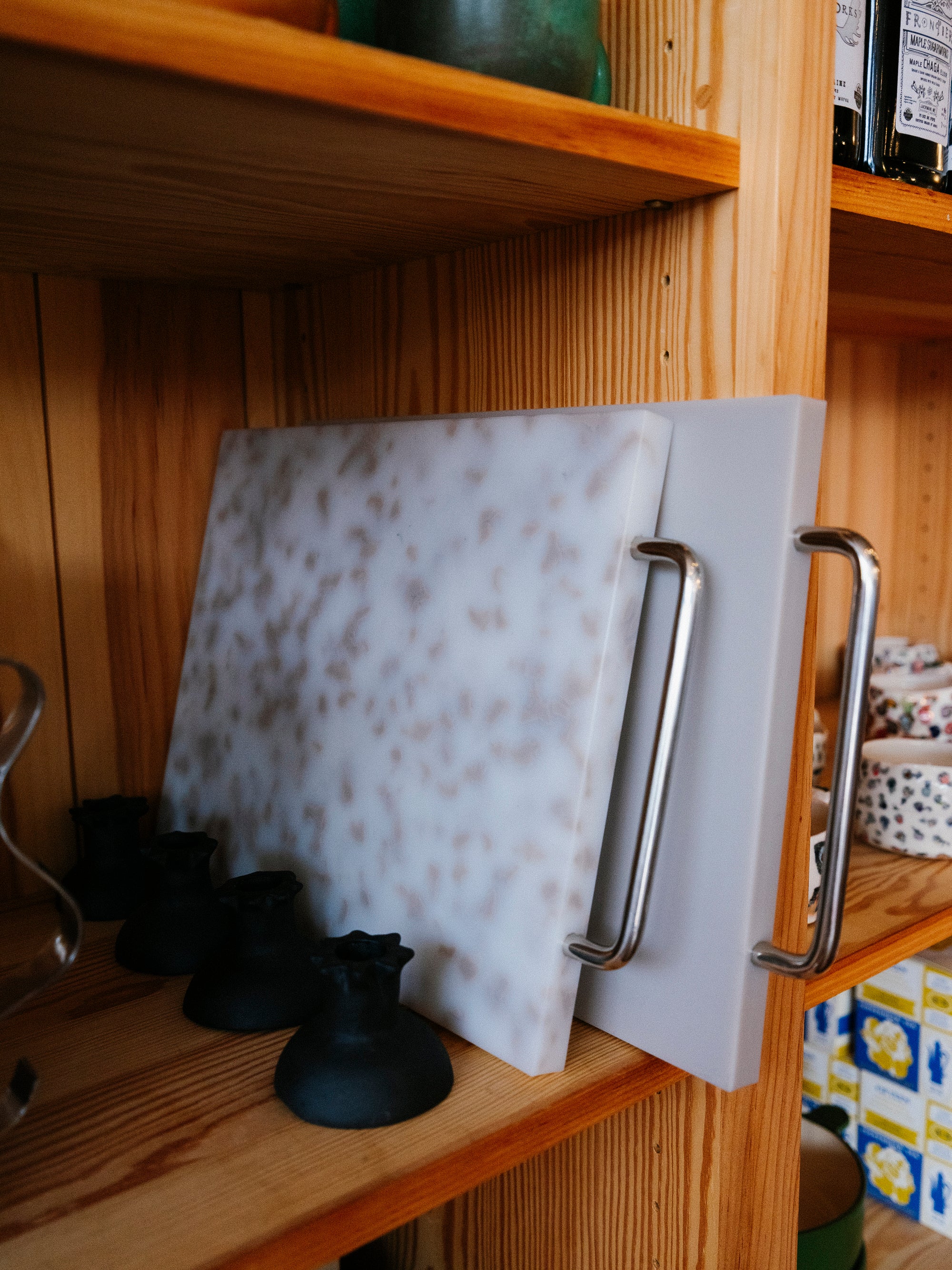 Cutting Board | Gray & White
