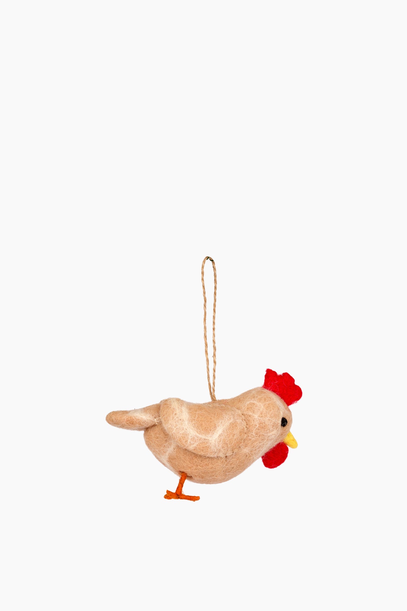 Felt Chicken Ornament