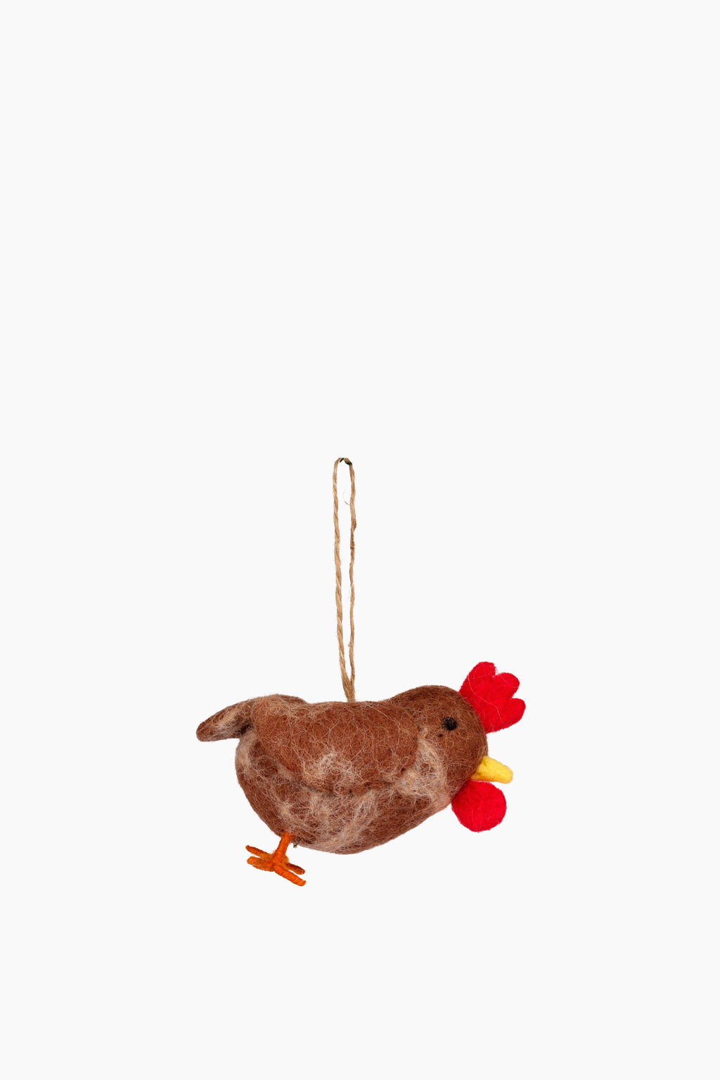 Felt Chicken Ornament