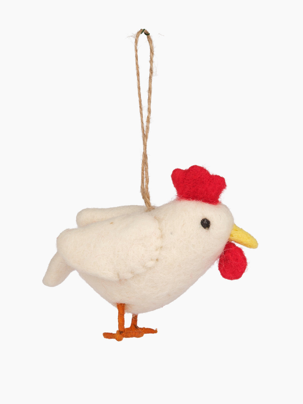 Felt Chicken Ornament
