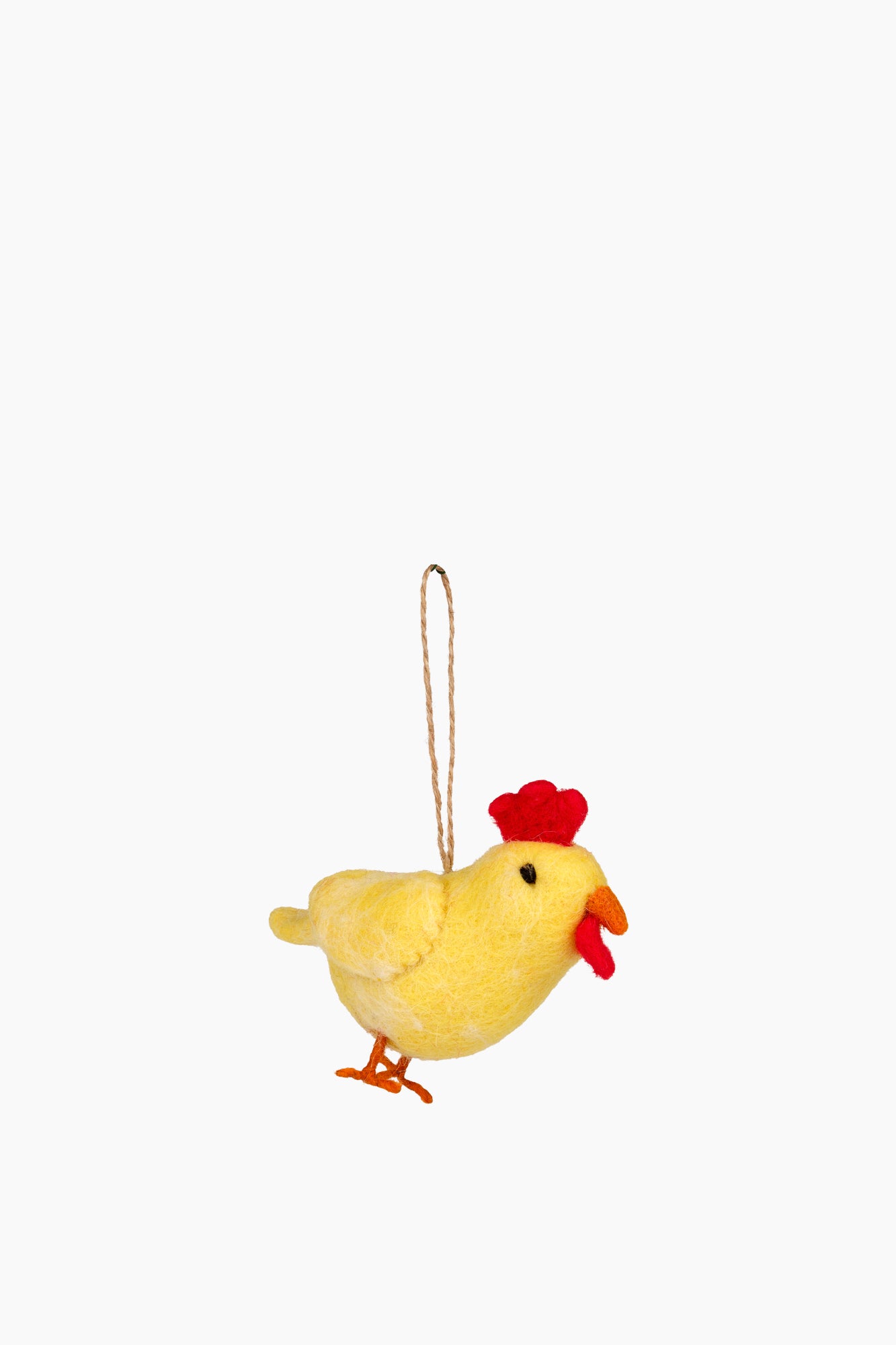 Felt Chicken Ornament