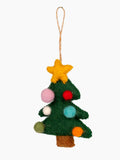 Felt Christmas Tree with Star Ornament