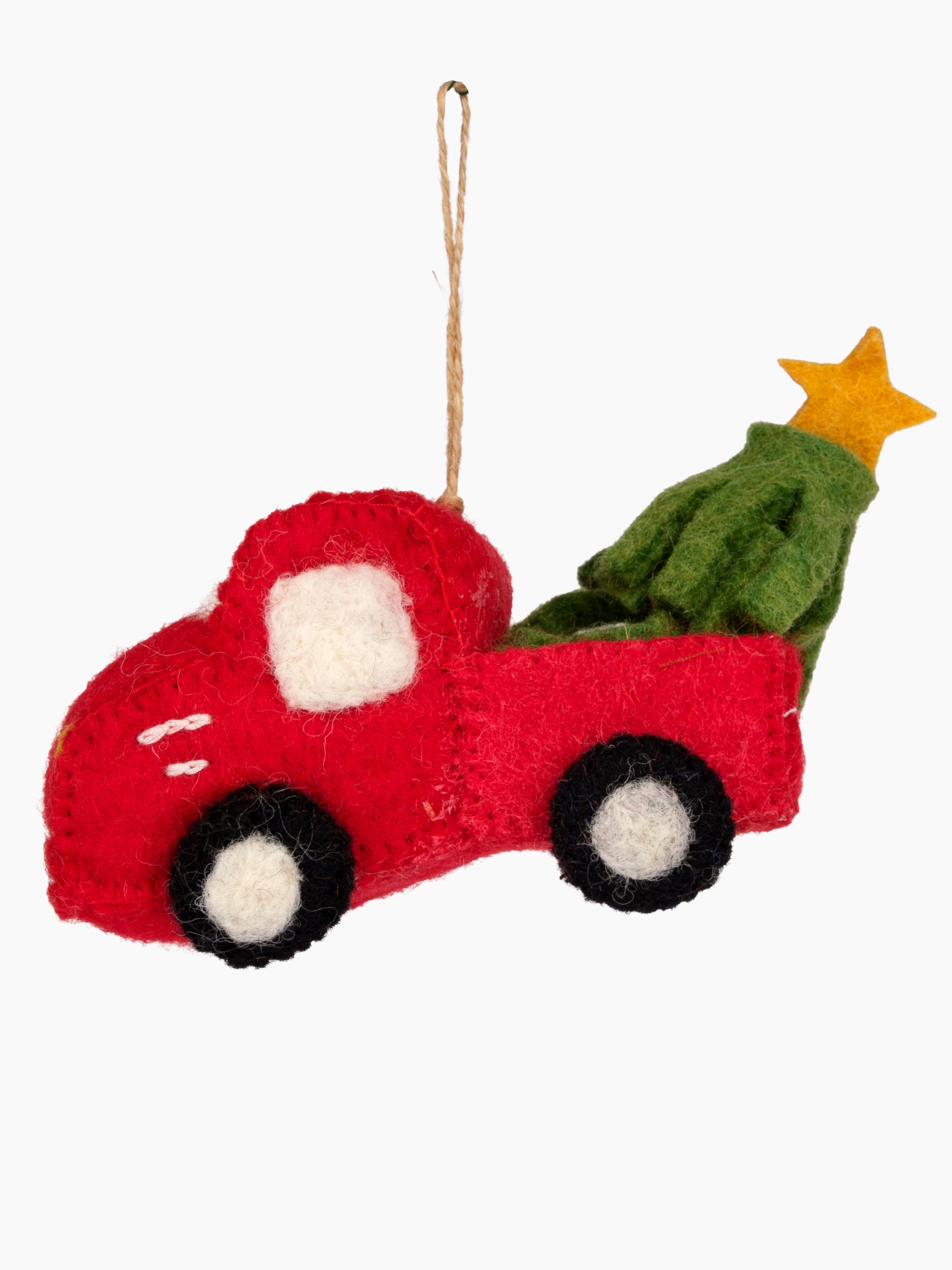 Felt Holiday Car Ornament