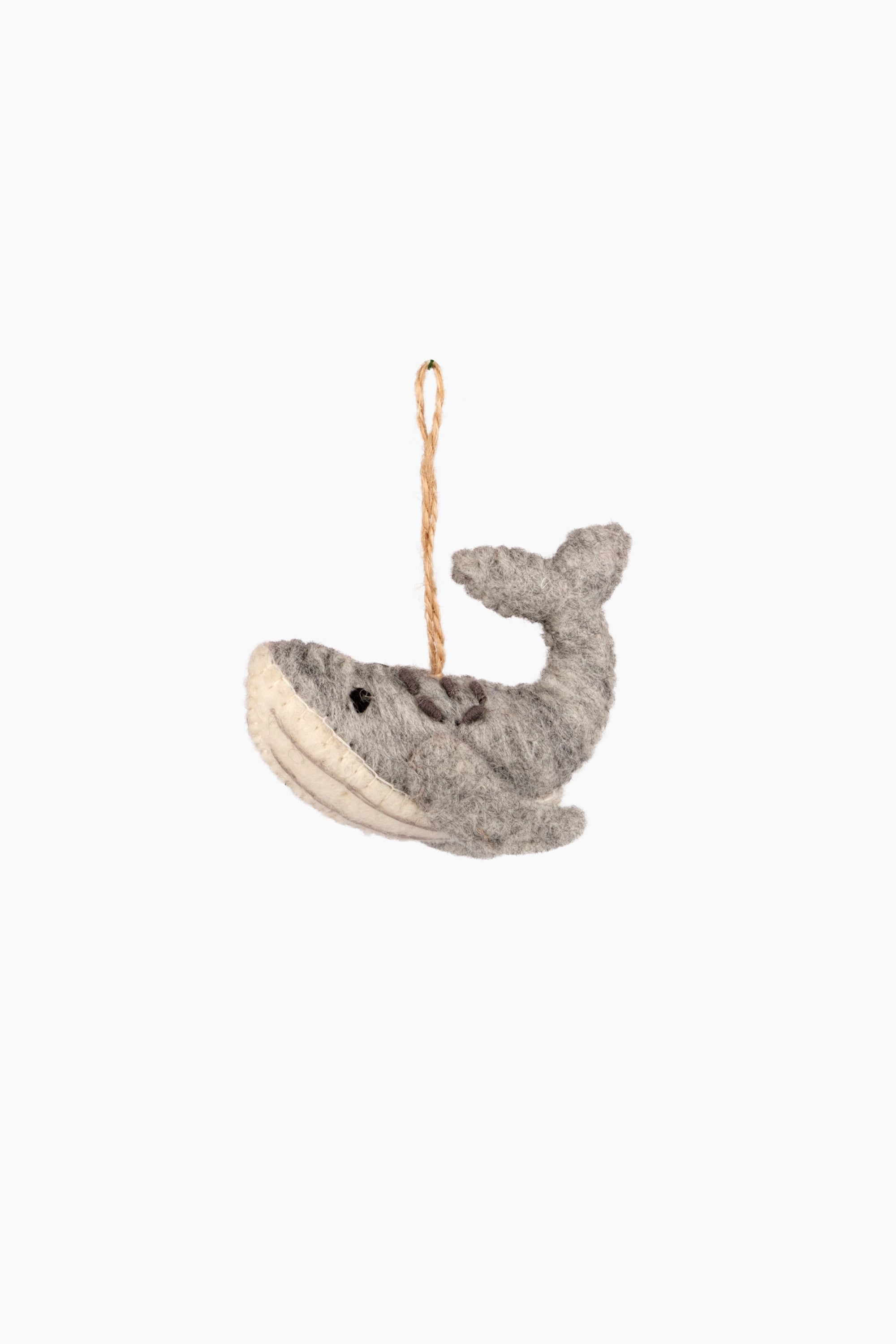 Felt Humpback Whale Ornament